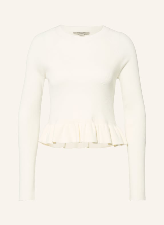 ALLSAINTS Trui JAS met ruches ECRU