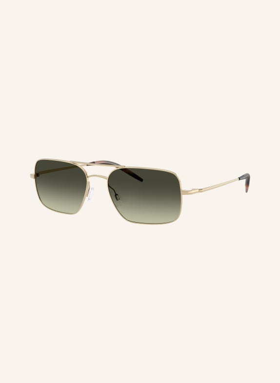 OLIVER PEOPLES Sonnenbrille OV1373S GOLD/ GRÜN VERLAUF
