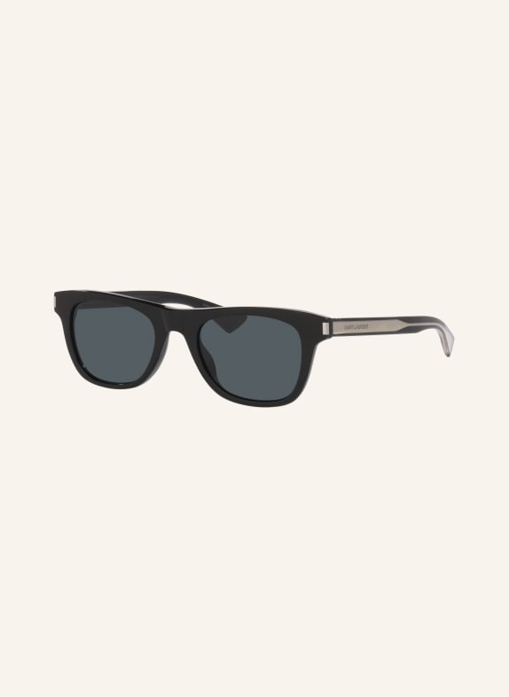 SAINT LAURENT Okulary przeciwsłoneczne YS000943 CZARNY/ CIEMNOSZARY