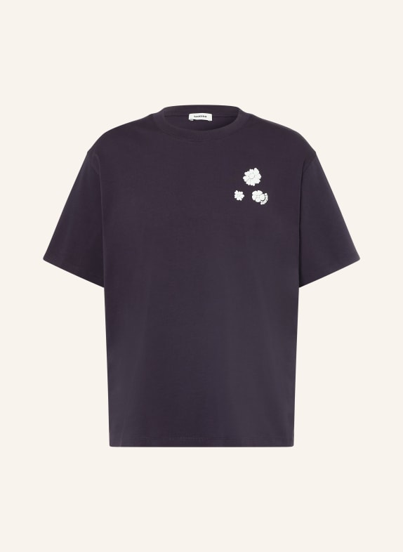 SANDRO T-Shirt DUNKELBLAU