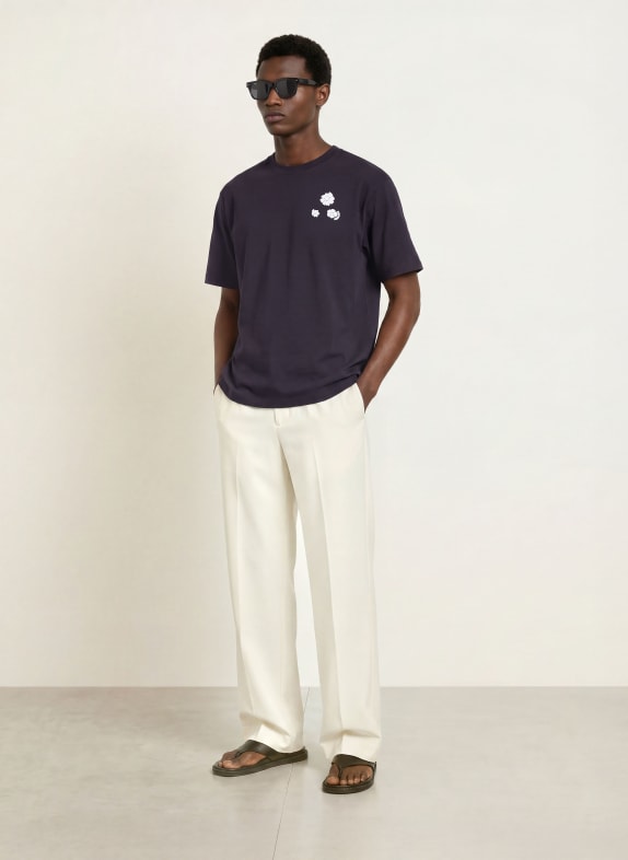 SANDRO T-Shirt DUNKELBLAU