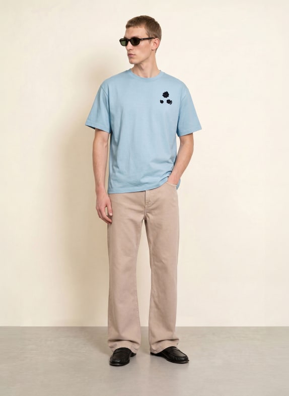 SANDRO T-Shirt HELLBLAU