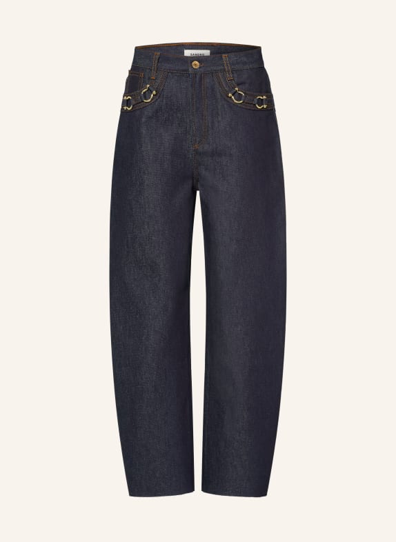 SANDRO Jeansy typu barrel 4785 BLUE JEAN