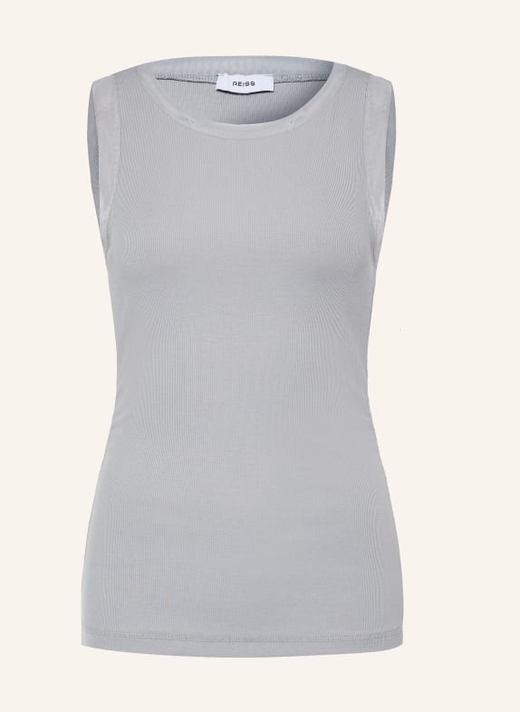 REISS TRINNY Top LIGHT GRAY