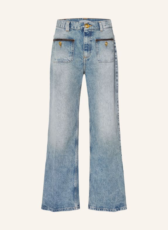 SANDRO Jeansy wide leg 4785 BLUE JEAN