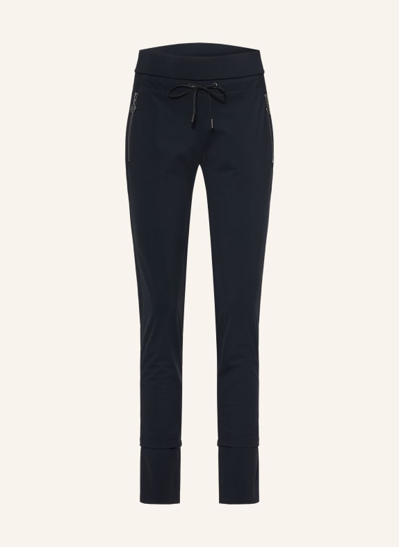SPORTALM Broek in joggingstijl ZWART