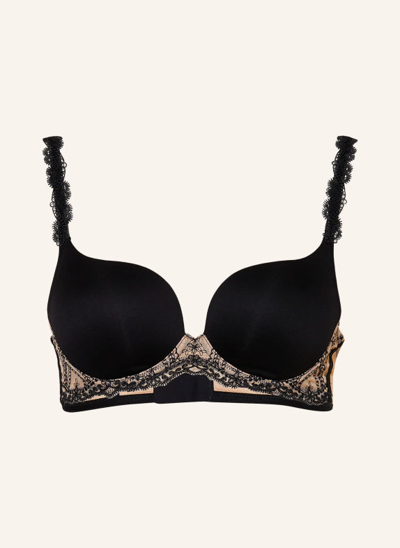 mey Bügel-BH Serie MYSTERIOUS SCHWARZ / BEIGE