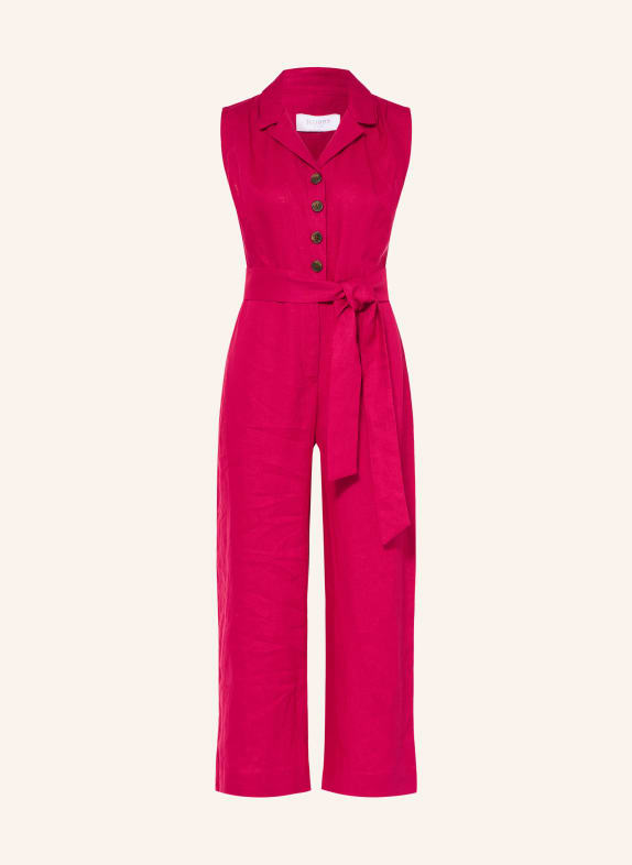 HOBBS Jumpsuit DESTINY aus Leinen FUCHSIA