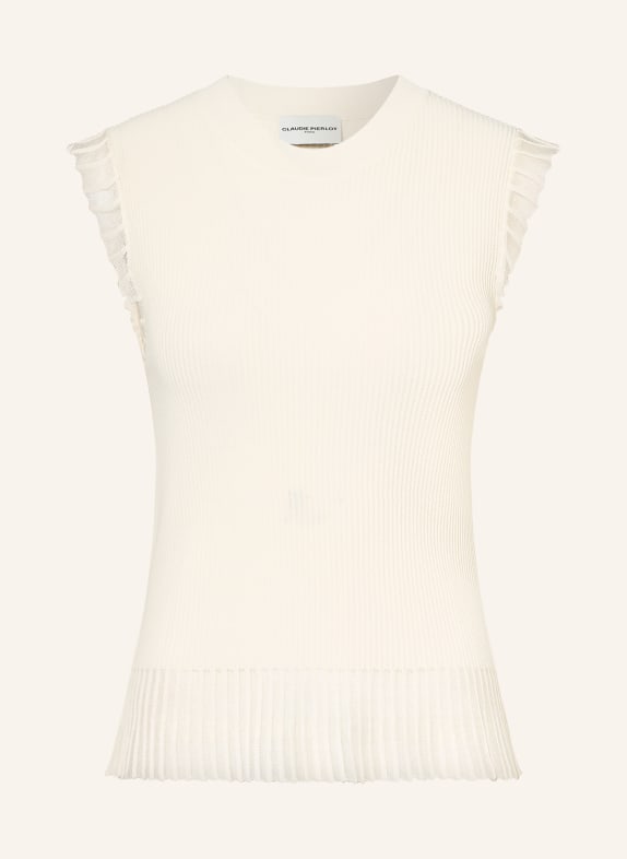 CLAUDIE PIERLOT Stricktop ECRU