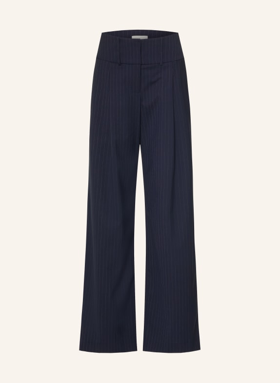 CLAUDIE PIERLOT Marlenehose DUNKELBLAU / GRAU