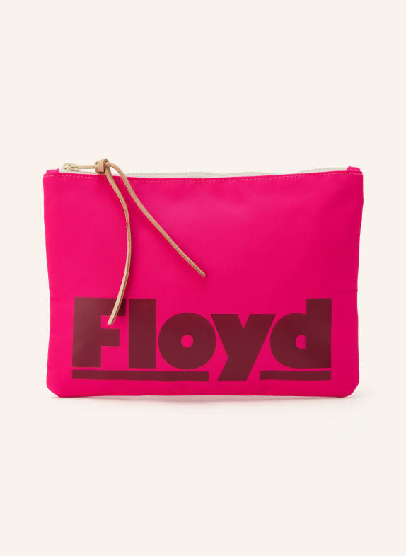 Floyd Pouch PINK / DUNKELBRAUN / WEISS