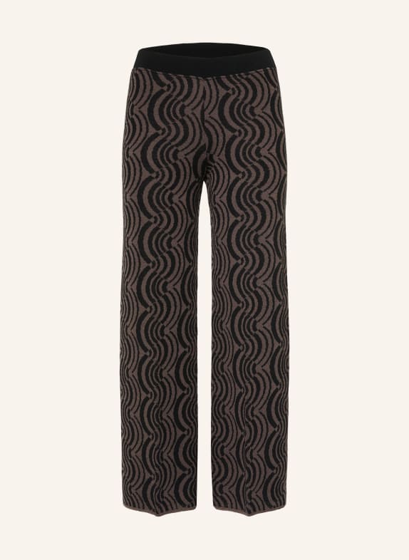 SIYU Knit Pants TAUPE / BLACK