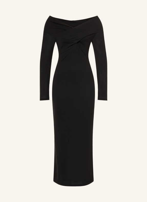 ALLSAINTS Robe en jersey DELTA NOIR
