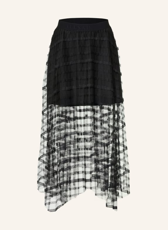 ALLSAINTS CELIA Lace Skirt BLACK