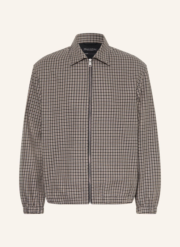 Marc O'Polo Flanell-Overjacket BLAUGRAU / HELLGRAU / SCHWARZ