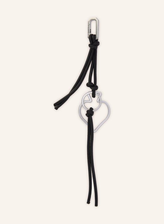 ALLSAINTS Sleutelhanger SPADE ZWART / GRIJS