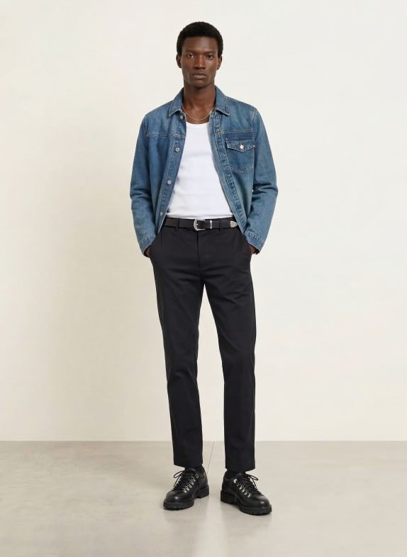ALLSAINTS Broek BAY Tailored Fit ZWART
