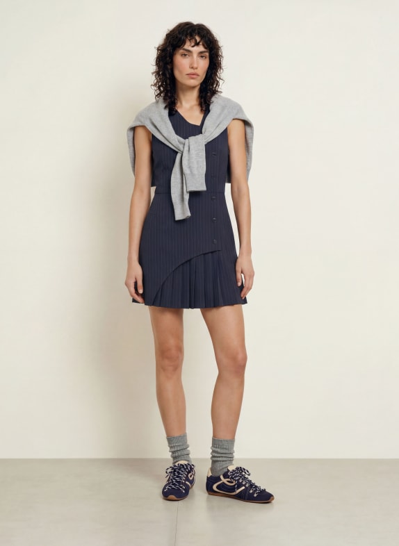 CLAUDIE PIERLOT Kleid DUNKELBLAU