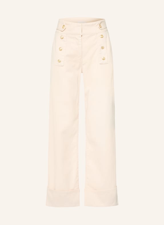 CLAUDIE PIERLOT Wide Leg Jeans A041 LIGHT BEIGE DENIM