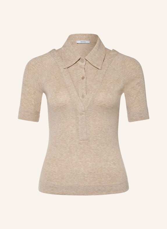 REISS SHONA Knit shirt BEIGE