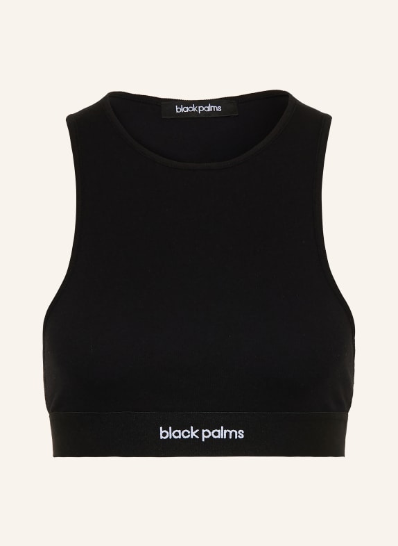 black palms Sports bra BLACK
