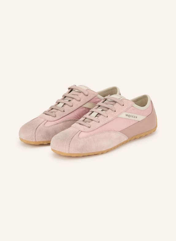 McQUEEN Sneakers BOXE VIEUX ROSE / ROSÉ / ECRU