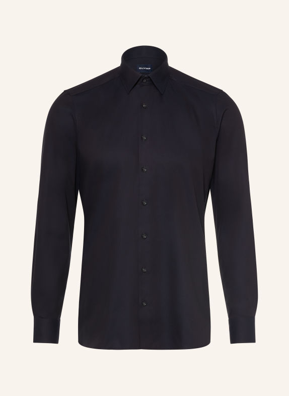 OLYMP Chemise Level Five body ajusté BLEU FONCÉ