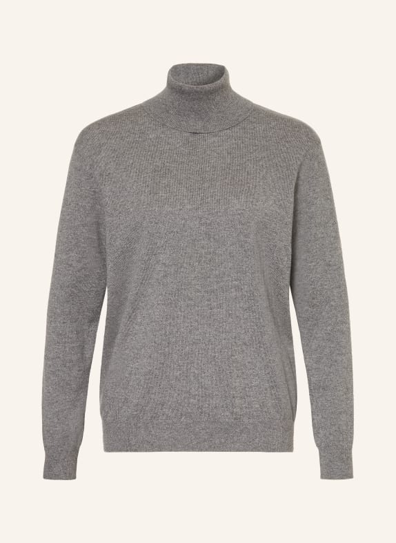 BRUNELLO CUCINELLI Turtleneck sweater in cashmere GRAY