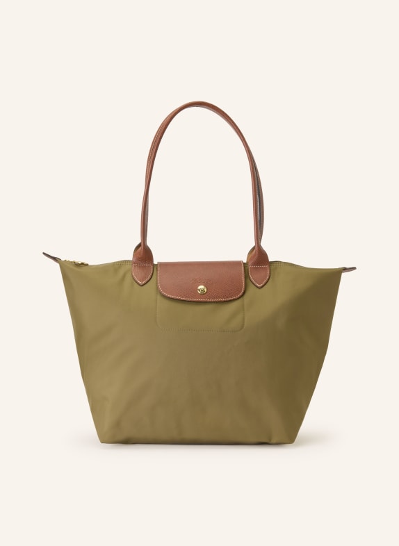 LONGCHAMP Shopper LE PLIAGE L OLIV / BRAUN