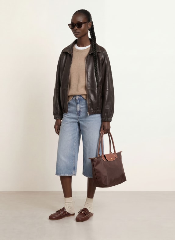 LONGCHAMP Shopper LE PLIAGE M MØRKEBRUN / BRUN