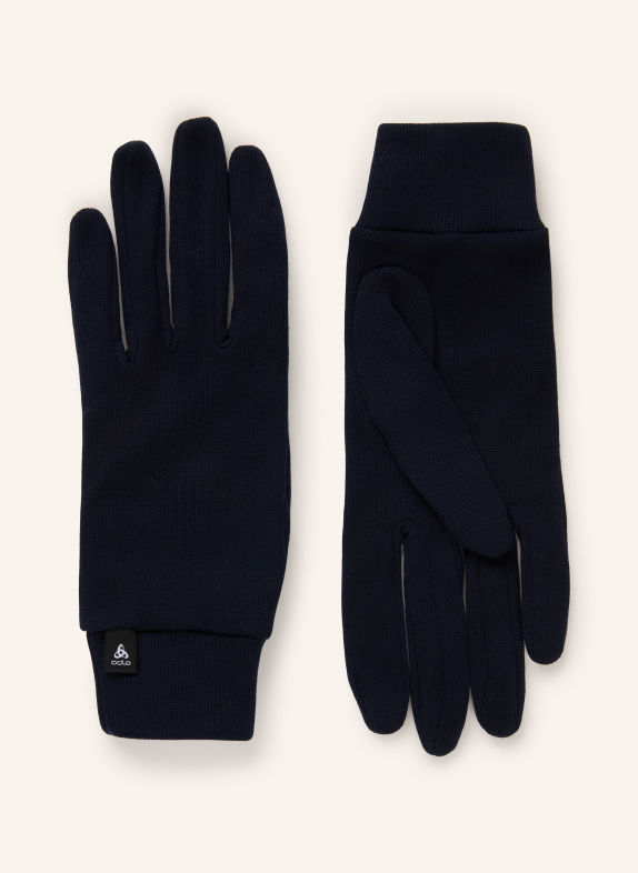 odlo Rękawiczki sportowe ACTIVE WARM ECO GRANATOWY