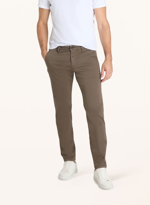 MAC Chino DRIVER Modern Fit BRUN
