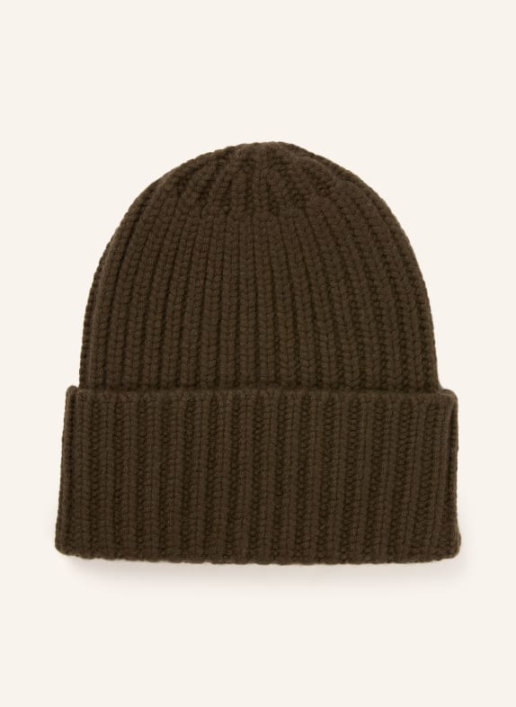HURRAY Cashmere hat KHAKI