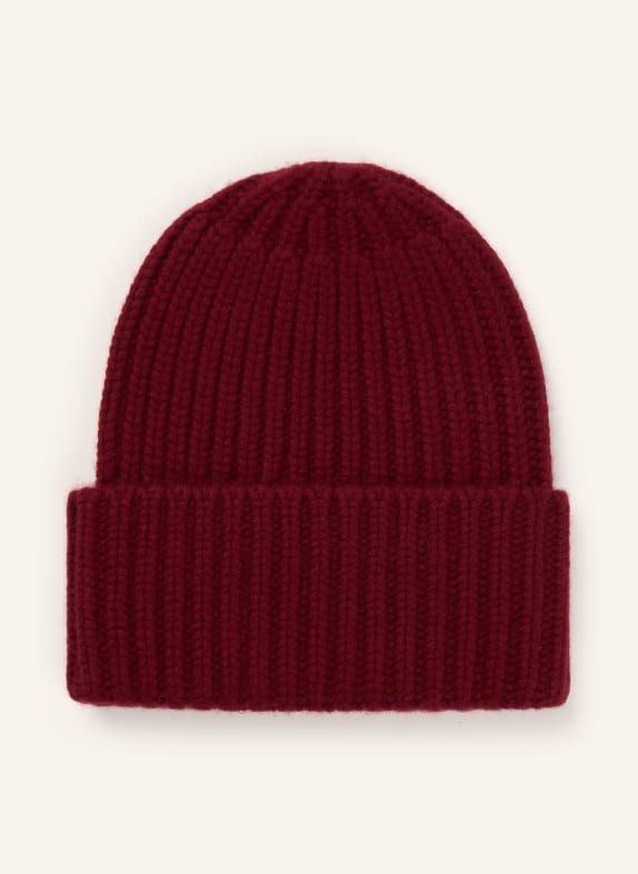 HURRAY Cashmere hat DARK RED