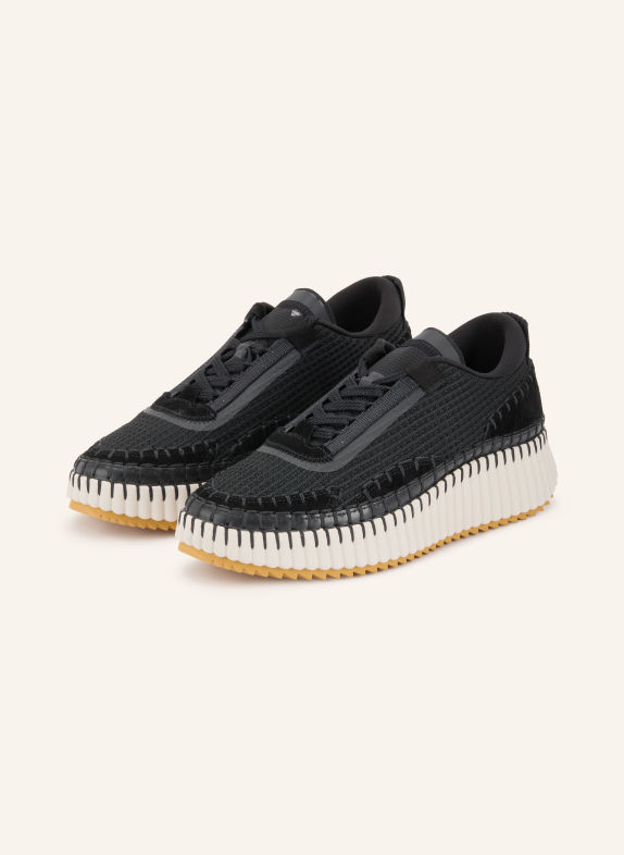 Chloé Sneakersy NAMA 001 BLACK
