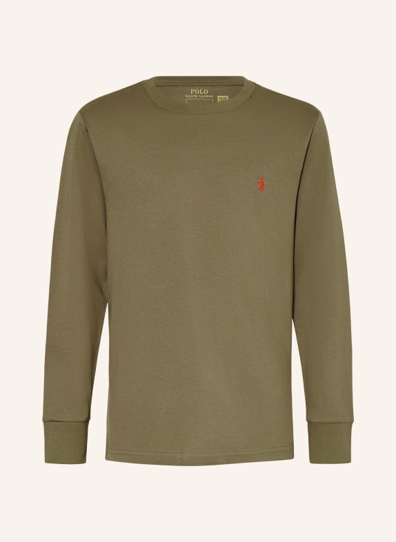 POLO RALPH LAUREN long-sleeved shirt KHAKI