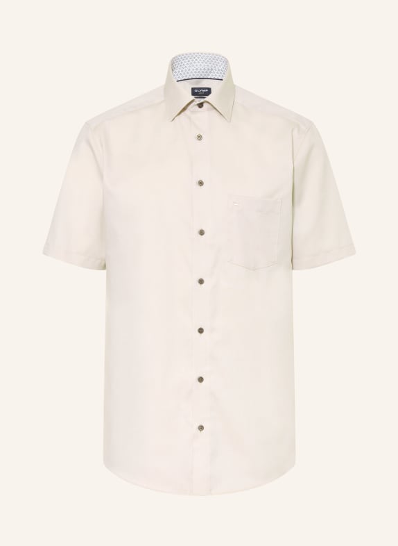 OLYMP Kurzarm-Hemd Luxor modern fit BEIGE