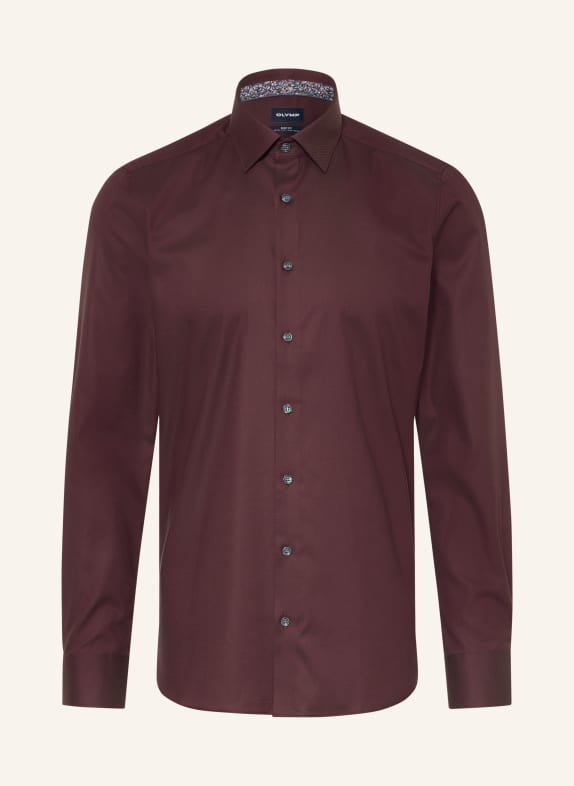 OLYMP Jerseyhemd Level Five 24/Seven body fit DUNKELROT