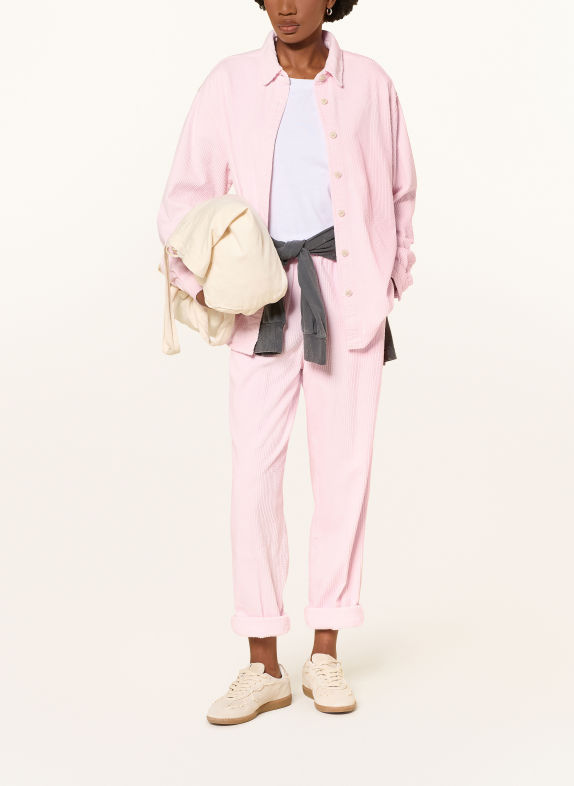 American Vintage Cord-overshirt PADOW ROSE CLAIR