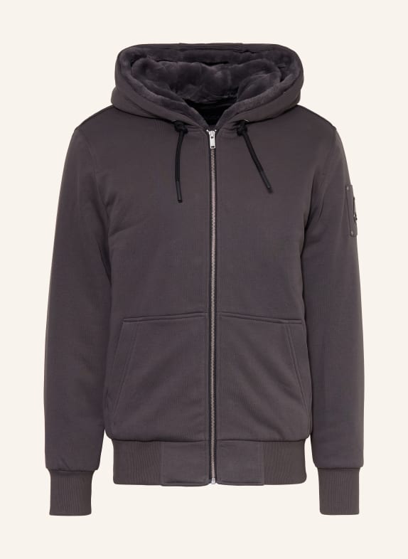 MOOSE KNUCKLES Sweat jacket BUNNY DARK GRAY