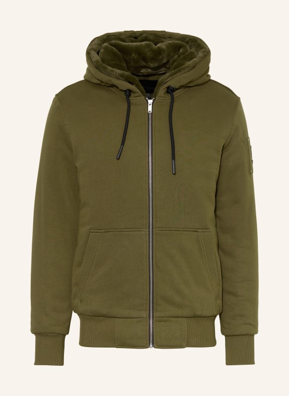 MOOSE KNUCKLES Sweatjacke BUNNY OLIV