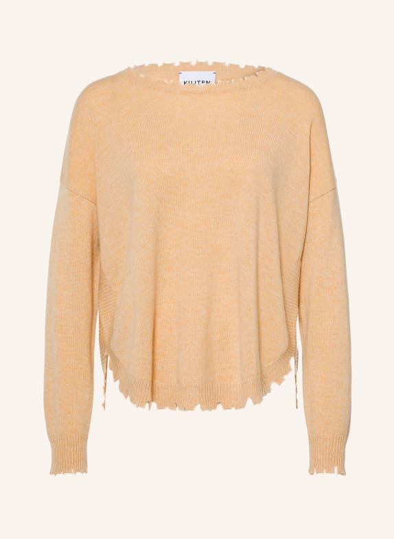 KUJTEN Kasjmier trui MELAH CAMEL
