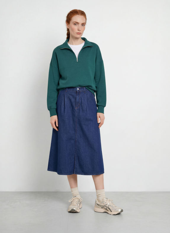 VARLEY Pull-over HAWLEY BLEU PÉTROLE