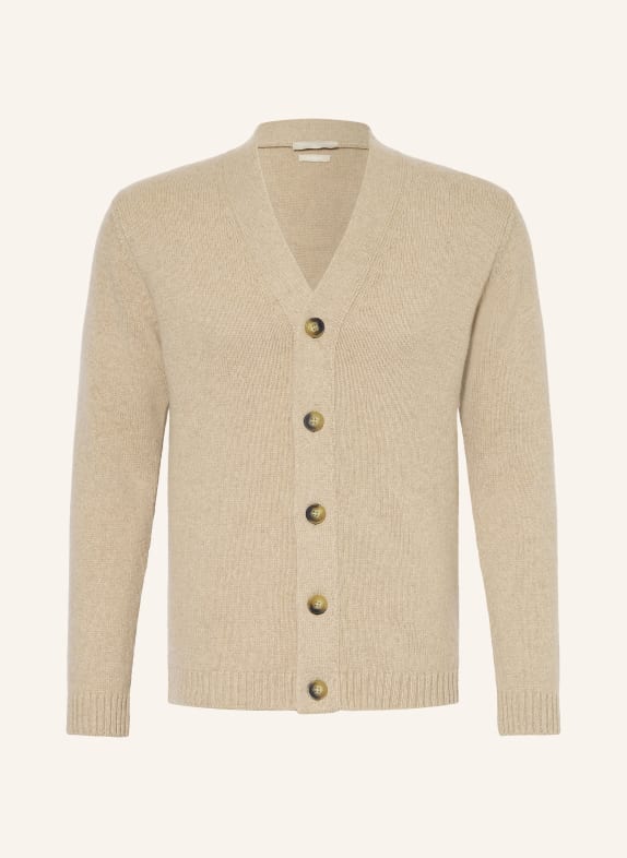 DANIELE FIESOLI Cashmere cardigan BEIGE
