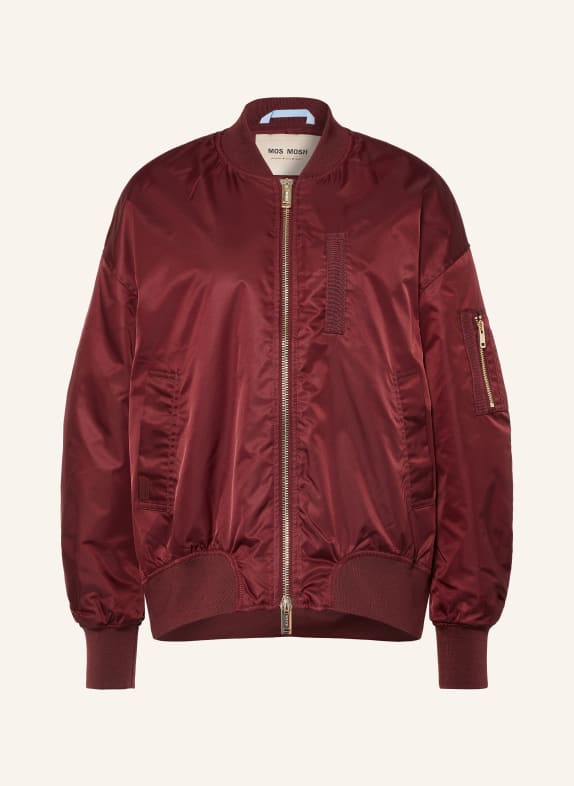 MOS MOSH Bomber jacket MMRUBY DARK RED
