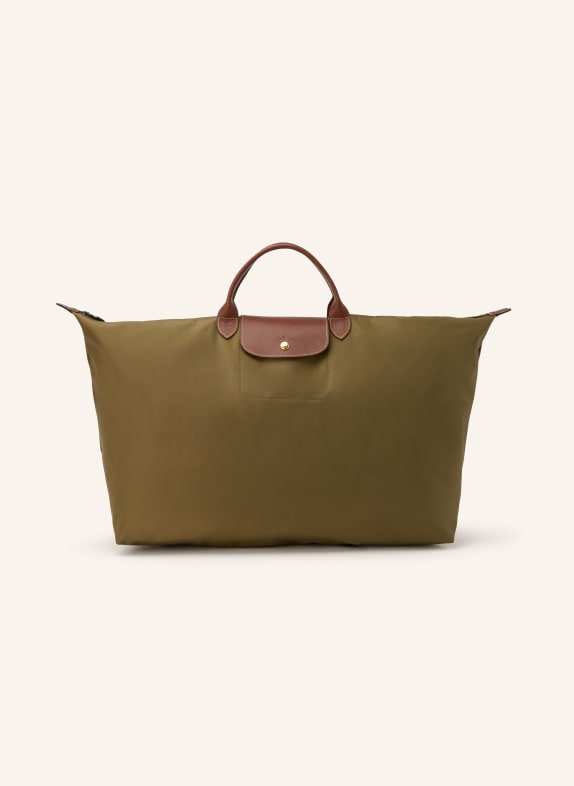 LONGCHAMP Reisetasche LE PLIAGE XL OLIV / BRAUN