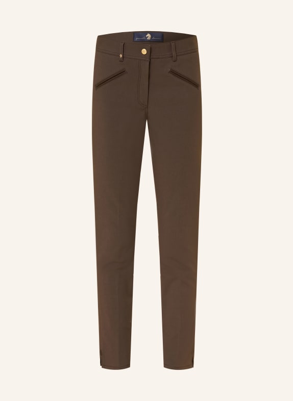 pamela henson Broek ROYAL MARRON FONCÉ