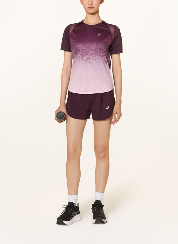 ASICS Hardloopshort ROAD 3.5IN DONKERPAARS