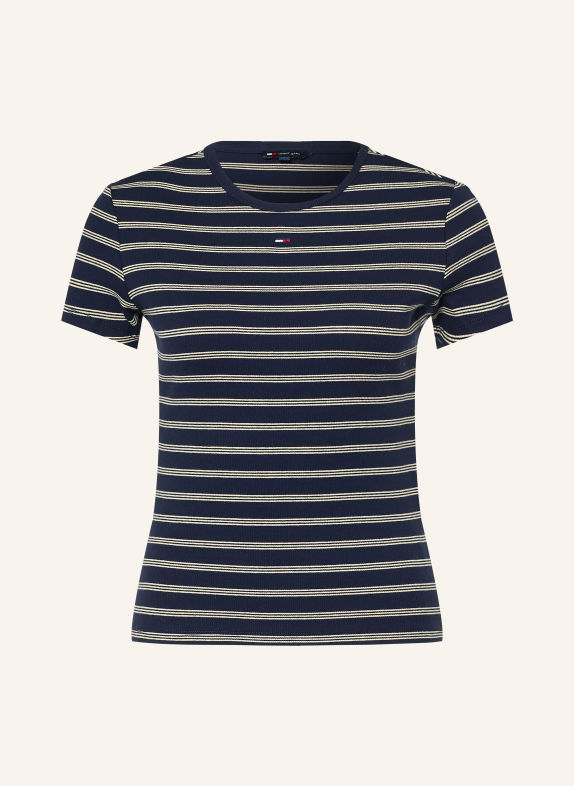 TOMMY JEANS T-shirt DARK BLUE / WHITE