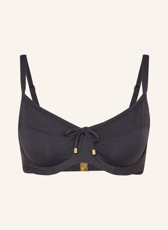 CYELL Underwired bikini top NOOS CAVIAR BLACK
